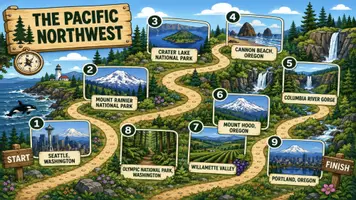 Vorschau - Arbeitsblätter - The Pacific Northwest Materialpaket (Interaktive Präsentation und Booklet) - Seite 2