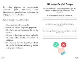 Vista previa - Hojas de trabajo - Cuadernillo de técnicas y hábitos de estudio - página 2