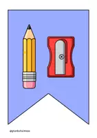 Vorschau - Anderer Materialtyp - Materialpaket - Wimpelkette Einschulung Klasse 1 Wimpelketten - Seite 2