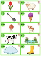 Voorbeeld - Spelling - woordpuzzel lente - Pagina 2