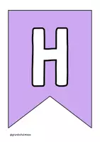 Vorschau - Anderer Materialtyp - Wimpelkette Herzlich willkommen - Dekoration (auch Einschulung) - Seite 3