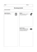Vorschau - Arbeitsblätter - Beobachtungsbogen Sportunterricht - Seite 1