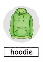 Vorschau - Bildkarten - Flashcards - CLOTHES (vocabulary cards - Flashkarten - Vokabelkarten) - Seite 3