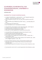 Vorschau - Prüfungsvorbereitung - Schreibmittel | B1 | sieben Textsorten - Seite 1