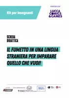 anteprima - Schede informative - 18 Il fumetto in una lingua straniera - Pagina di copertina
