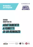 anteprima - Esercizi - 6 Adattamento a fumetti di un romanzo - Pagina di copertina