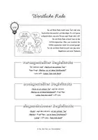 Vorschau - Poster - Wörtliche Rede - Merkblatt - Seite 3