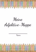 Vorschau - Arbeitsblätter - Adjektive-Mappe in 3 Versionen - Seite 3