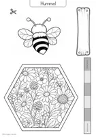 Vorschau - Arbeitsblätter - 3D-Insekten basteln 🐞 🖍️ kreatives Unterrichtsmaterial - Seite 2