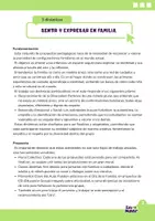 Vista previa - Hojas de trabajo - Sentir y expresar en familia - página 1