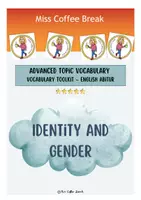 Vorschau - Merkblätter - Identity and Gender - Topic Vocabulary | Language Support | Scaffolds - Deckblatt