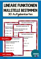 Vorschau - Arbeitsblätter - Materialpaket Lineare Funktionen - Seite 1
