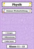 Vorschau - Arbeitsblätter - Atomare Wechselwirkung & Lennard-Jones-Potential – PhET-Arbeitsblatt Oberstufe mit Lösungen - Seite 1