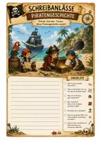 Vorschau - Arbeitsblätter - Schreibanlässe - Piratengeschichten - Seite 2