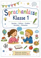 Vorschau - Arbeitsblätter - Sprechanlässe - Klasse 1: Arbeitsblätter und Wimmelbilder - Deckblatt