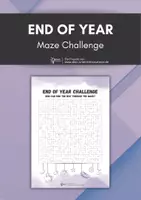 Vorschau - Arbeitsblätter - End of year - Maze Challenge (summer-themed classroom activities) - Deckblatt