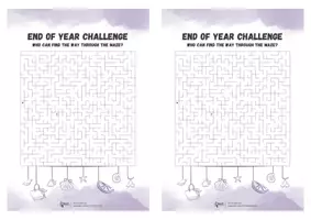 Vorschau - Arbeitsblätter - End of year - Maze Challenge (summer-themed classroom activities) - Seite 2