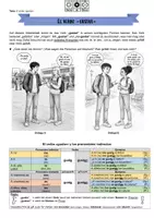 Vorschau - Arbeitsblätter - El verbo GUSTAR (Einstiegsmaterial) - Deckblatt