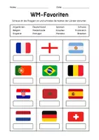 Vorschau - Arbeitsblätter - Fußball-WM 2026 (Text, Quiz, Spiel, Ausmalbild) - Seite 1