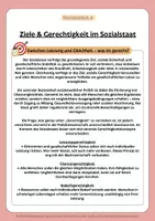 Vorschau - Arbeitsblätter - Ziele & Gerechtigkeit im Sozialstaat – Mindestlohn, soziale Gerechtigkeit | Politik/Sowi Oberstufe - Seite 2