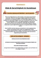 Vorschau - Arbeitsblätter - Ziele & Gerechtigkeit im Sozialstaat – Mindestlohn, soziale Gerechtigkeit | Politik/Sowi Oberstufe - Seite 3