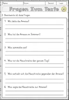 Vorschau - Arbeitsblätter - Fabel - Die Ameise und die Heuschrecke, Leseverständnis - Arbeitsblätter Grundschule Kl. 4–6 - Seite 3