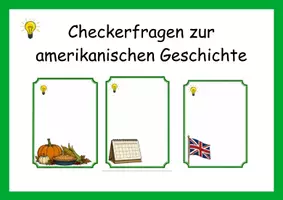 Vorschau - Stationenlernen - 48 checkerkarten zur american history - Seite 1