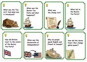 Vorschau - Stationenlernen - 48 checkerkarten zur american history - Deckblatt