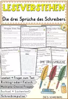 Vorschau - Arbeitsblätter - Packet : Märchen – Zauber & Abenteuer Leseverständnis (Klasse 4–6) mit Arbeitsblättern - Seite 1