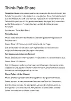 Vorschau - Poster - Think Pair Share. Moderationskarten - Seite 1