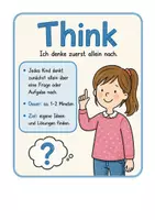 Vorschau - Poster - Think Pair Share. Moderationskarten - Seite 3