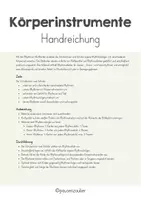 Vorschau - Bildkarten - Rhythmus-Klettkarten - Körperinstrumente - Seite 2