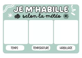 Aperçu - Affichage - Affichage s'habiller pour sortir - Page 1