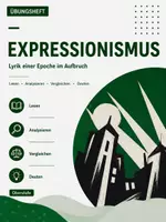Vorschau - Stundenentwürfe - Arbeitsheft Lyrik des Expressionismus: Analyse, Gedichtvergleich und Deutung (Oberstufe) - Deckblatt