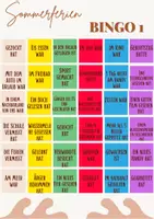 Vorschau - Spiele - Sommerferien Bingo - Deckblatt