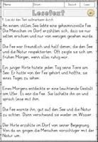 Vorschau - Arbeitsblätter - Sagen - Die Fee vom See, Leseverständnis Sachtexte (Klasse 4–6) mit Arbeitsblättern - Seite 2