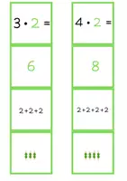 Vorschau - Spiele - Legematerial Einmaleins / Malreihe 2 / Montessori Perlen - Seite 3