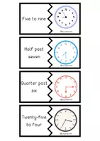 Vista previa - Refuerzo / NEE / Materiales de apoyo - Telling the time - bundle - página 2