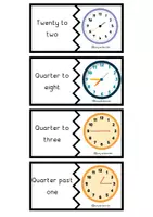 Vista previa - Refuerzo / NEE / Materiales de apoyo - Telling the time - bundle - página 3
