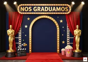 Vista previa - Decoración del aula - Pack Graduación Infantil de Cine - Portada