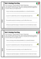Vorschau - Arbeitsblätter - Revision Booklet grammar - 5th grade - Seite 3
