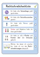 Vorschau - Aufgabenkarten - Rechtschreibcheckliste - Seite 2