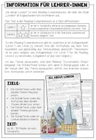 Vorschau - Arbeitsblätter - London - Reading Comprehension (2-fach differenziert + Conversation Strips) - Seite 1