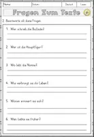 Vorschau - Arbeitsblätter - Ballade:Die Nonne — Ludwig Uhland, Leseverständnis - Schreiben & Verstehen - Arbeitsblätter - Seite 3