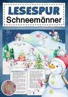 Vorschau - Arbeitsblätter - Lesespurgeschichte Winter - Deckblatt