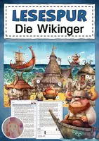 Vorschau - Arbeitsblätter - Lesespurgeschichte Wikinger - Deckblatt