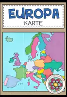 Vorschau - Bildkarten - Europa: Karte (Tafel oder zum Legen) - Deckblatt