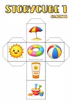 Vista previa - Juegos / Gamificación - SUMMER STORYDICE (7 CUBES SET) - página 2