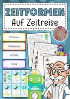 Vorschau - Arbeitsblätter - Zeitformen - Deckblatt
