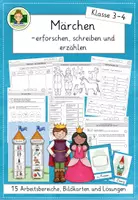 Vorschau - Unterrichtsreihen - Märchen erforschen, schreiben und erzählen (Deutsch Grundschule Klasse 3-4) - Seite 1